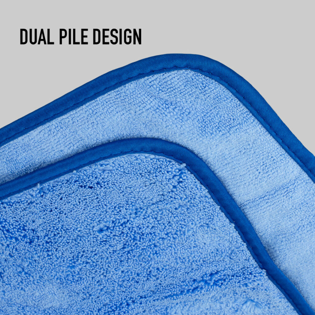 380gsm Polish Removal Micro fiber Towel - Dual Pile Design