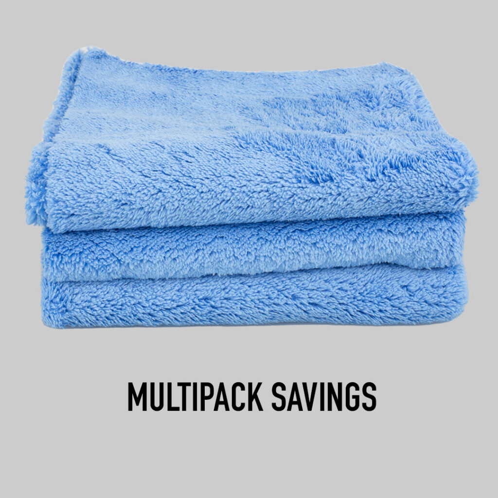 500GSM Fluffy Edgeless Microfiber Towels - Multipack Savings