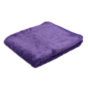 MaxShine 600GSM Purple Single Twisted Loop Drying Towel Car Care Towel