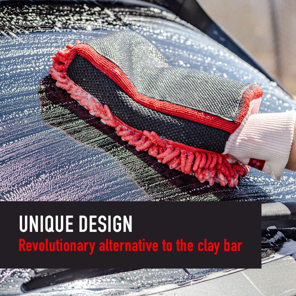 Chenille Detailing Clay Mitt For Car – Chenille or Microfiber