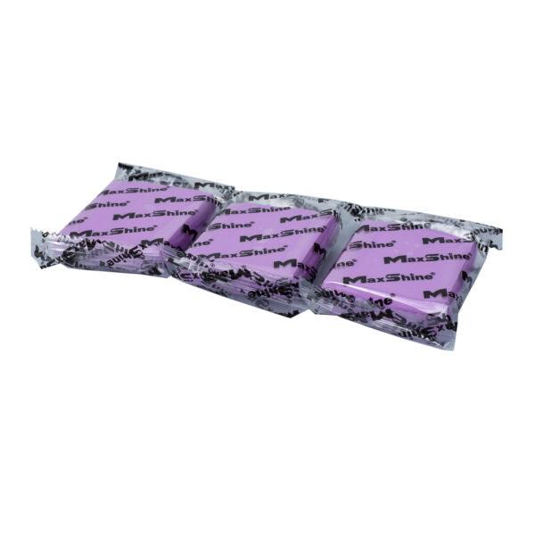 Maxshine Detailing Clay Bar - 3pcs/pack heavy grade purple - Streamline  Detailing Supplies