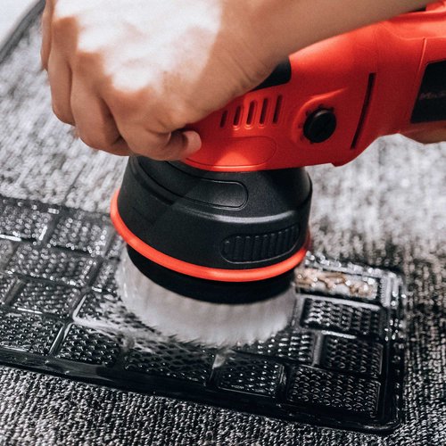 Dual Action Carpet Drill Brush