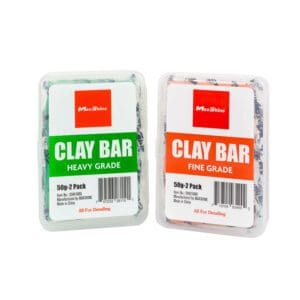 Best Clay BAr for Auto Detailing, fine and heavy grade