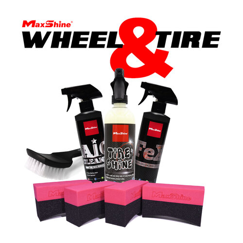 Maxshine Wheel and Tire Cleaning Kit