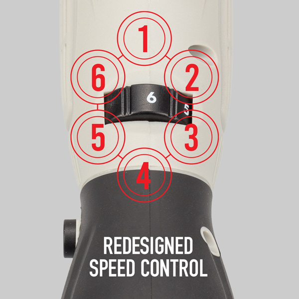 MaxShine Mini Cordless Dual Action Polisher M0312 V2Redesigned Speed Control