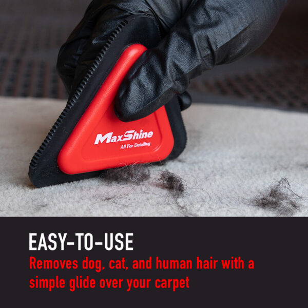 MAXSHINE Mini Pet Hair Car Carpet Brush – Auto Detail Supply Pros