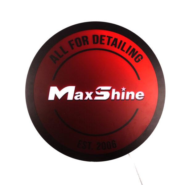 Maxshine Garage Logo and Sign