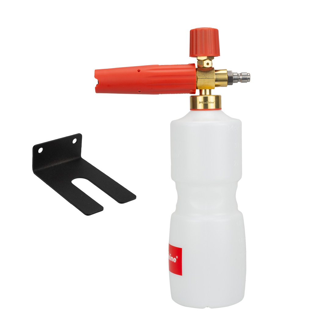 Shop Generic Foam Gun, Car Wash Sprayer with 1/4 Inch Quick Connect  Adjustable Nozzle 1L Transparent Bottle Professional Foam Cannon for Car  Washing Online
