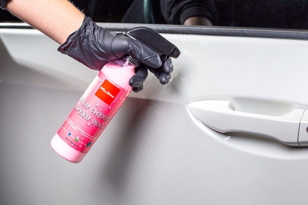 Best Spraying wax for cars - Cherry Speed Wax MaxShine