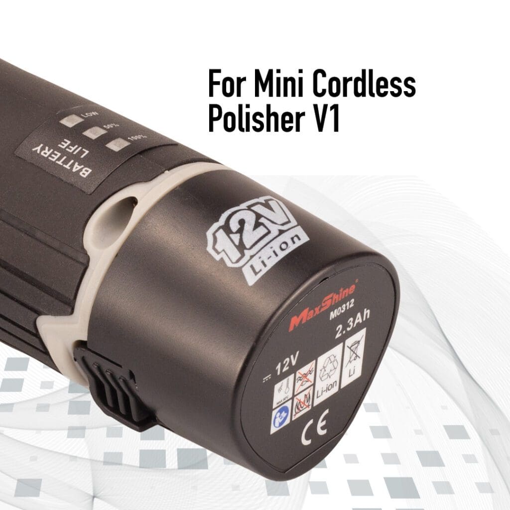 MaxShine M0312 Mini Cordless V1 Polisher Battery Pack - for V1