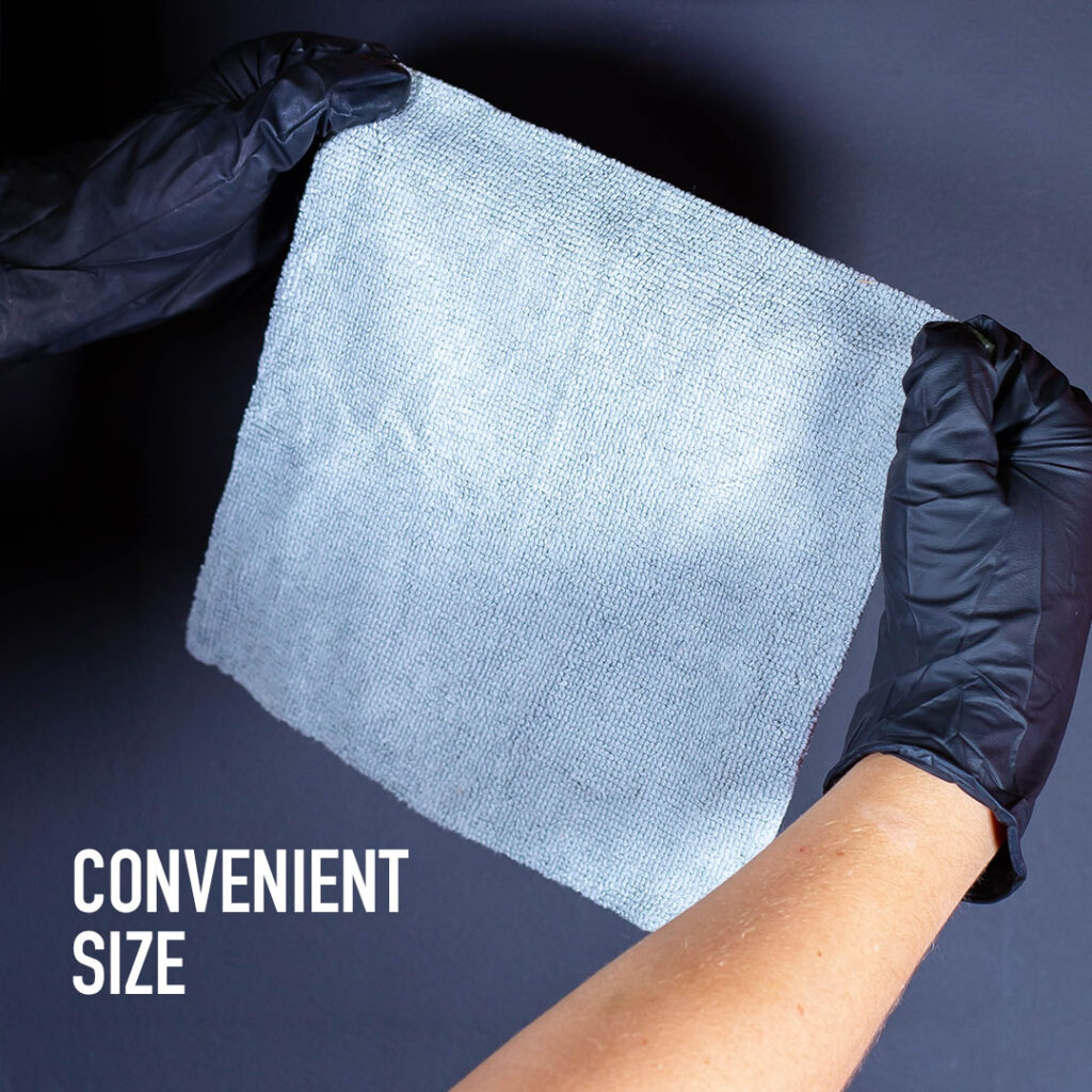 180 gsm Reusable Detailing Microfiber Cloths with Dispenser - Convenient Size