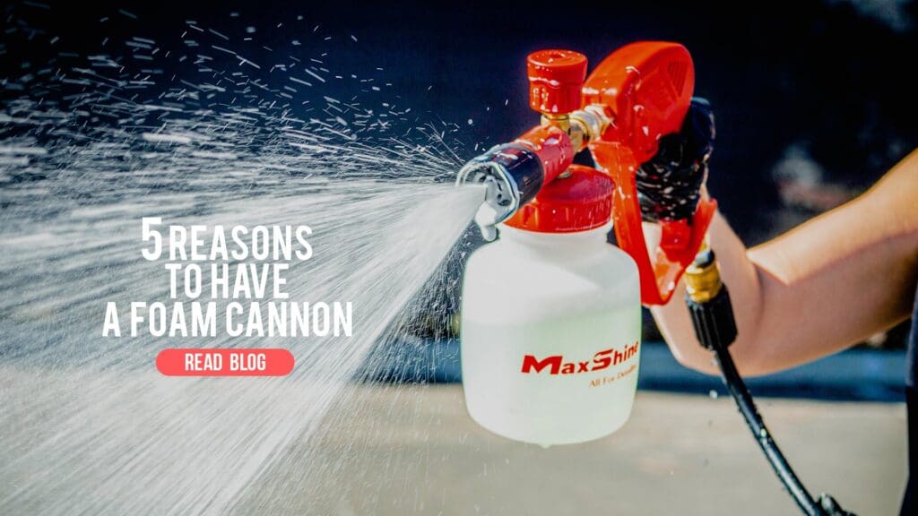 5 Reasons you need a foam cannon