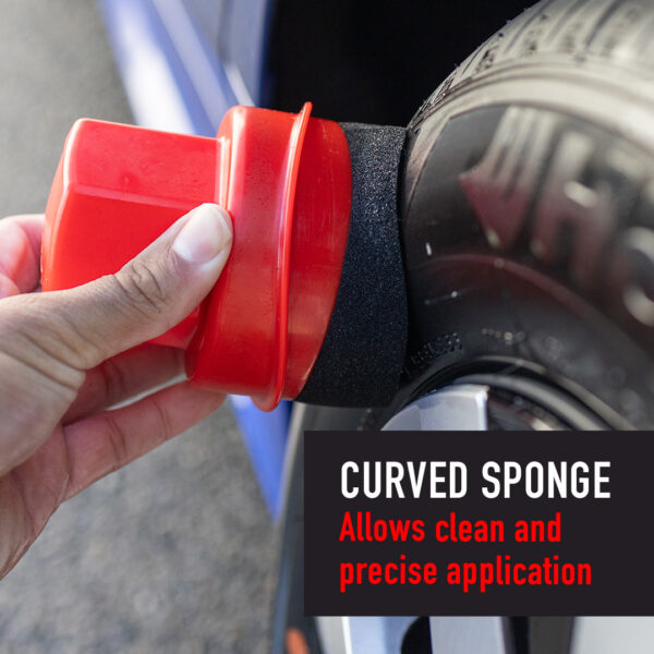 Dressing Applicator with Cover _ Tire Shine Applicator