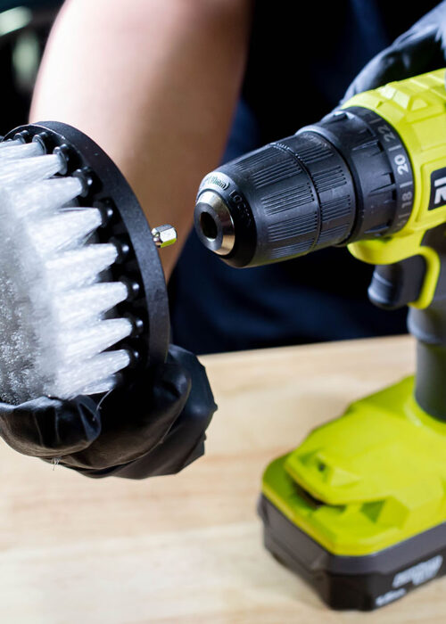 Cleaning Brushes for Cordless Drill - Small Round Boat Accessories