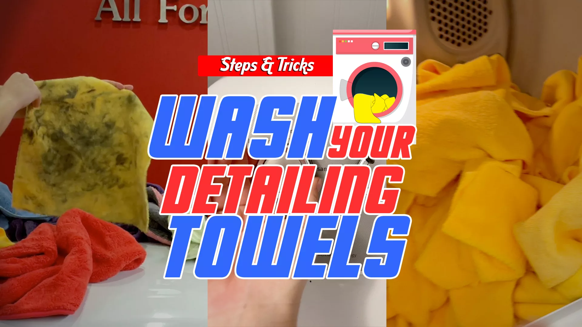 How to Wash your Detailing Towels Blog