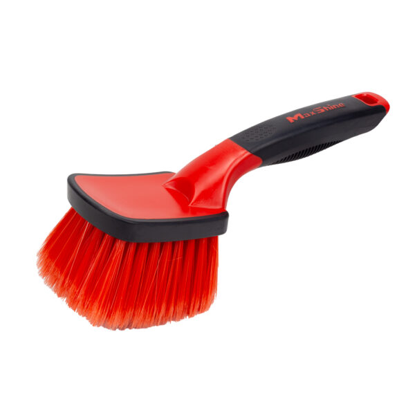 MaxShine Soft Grip Light Duty Rim Cleaning Brush with Medium Handle-2