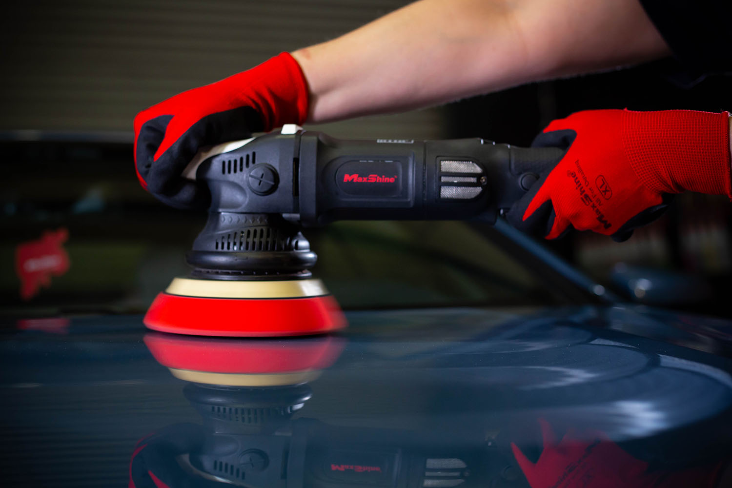  Maxshine M15 Pro Series II Dual Action Polisher with Powerful  1000W Motor for Car Detailing, Variable 6 Speed Dial : Automotive