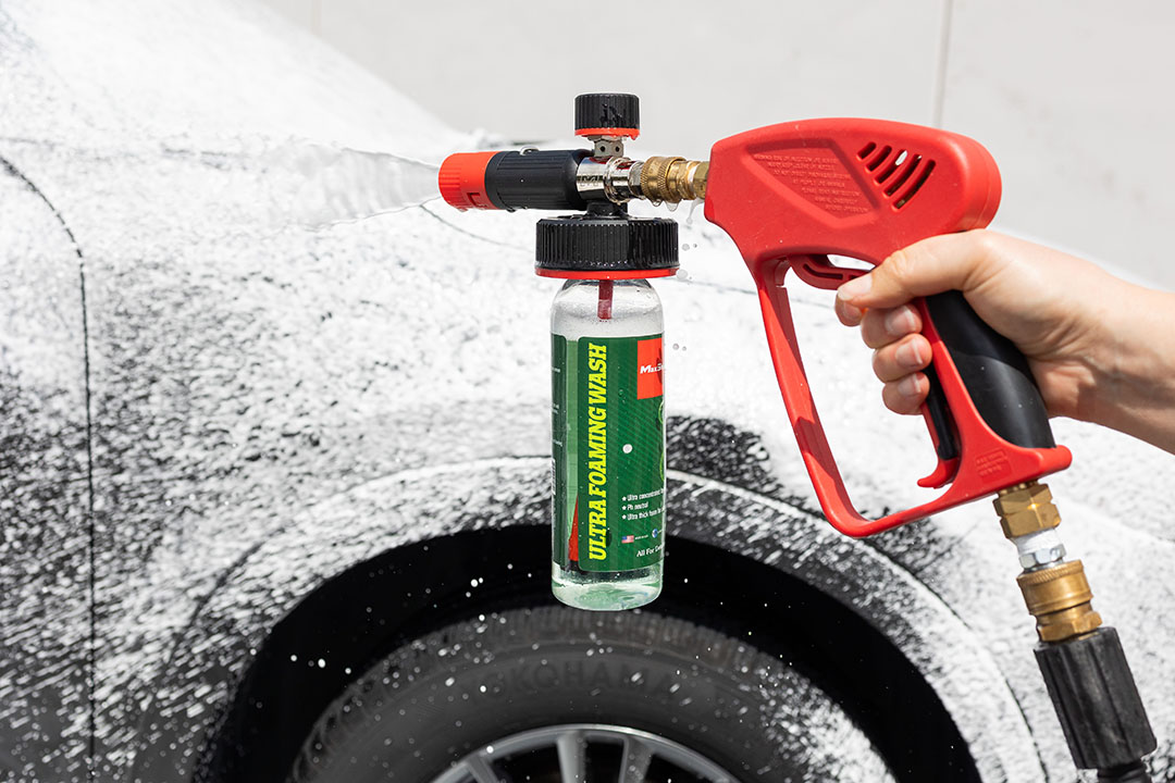 Foam Wash Cannon Modern Spraying Car with 16oz Bottle Adapter & Ultra Foaming Cleanser Foam Car Wash Shampoo