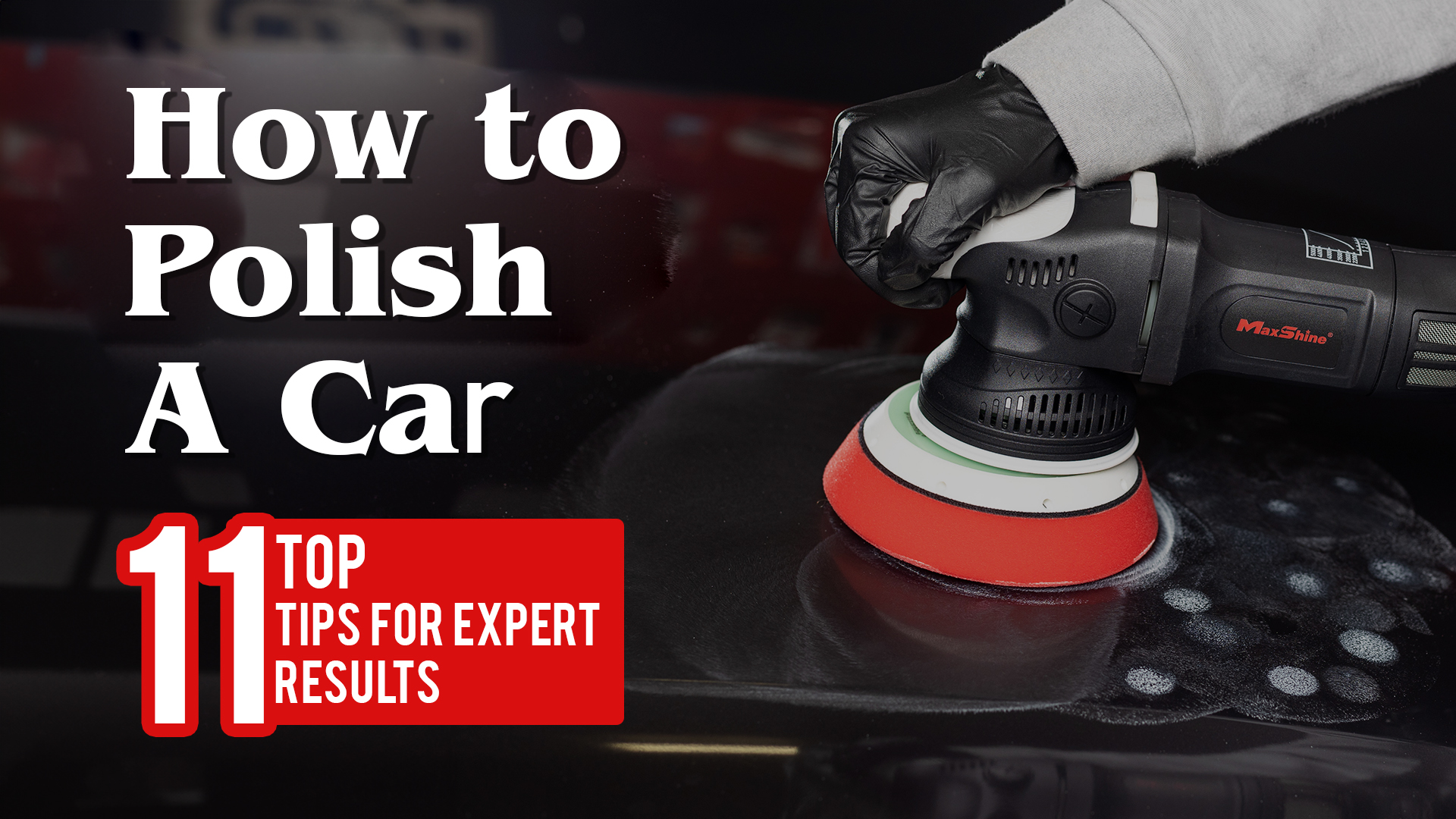 how to polish a car- expert points